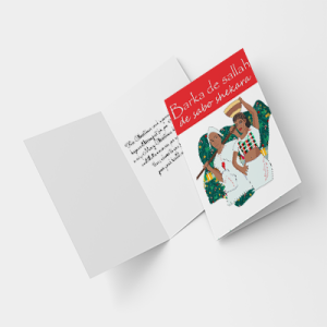 A unique African cultural card