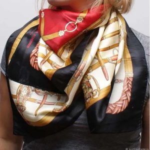 Jean-Louis Scherrer Paris Silk Scarf