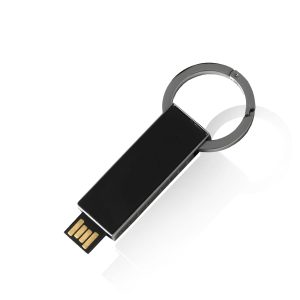 Hugo Boss USB Stick, Loop Black, 8GB, Keychain