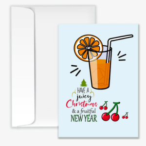 Juicy Christmas Card