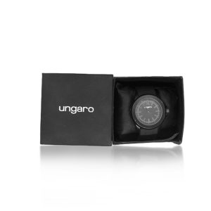 Black Ungaro Silicon Watch