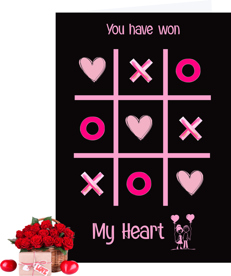 Won Heart Valentine Cards in Lagos - val card12