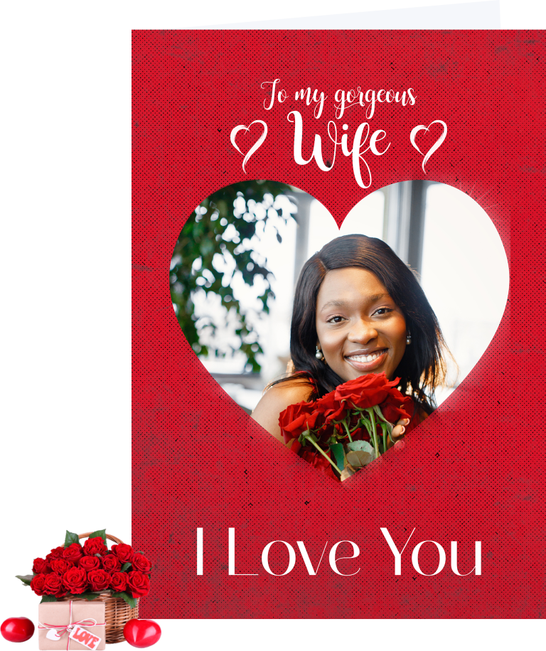 Gorgeous Wife Valentine Cards in Lagos - val card17