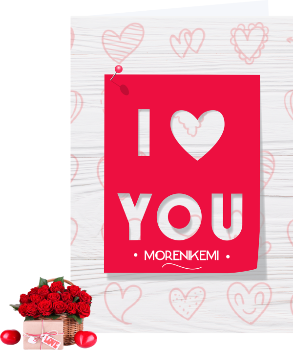 Morenike Valentine Cards in Lagos - val card23